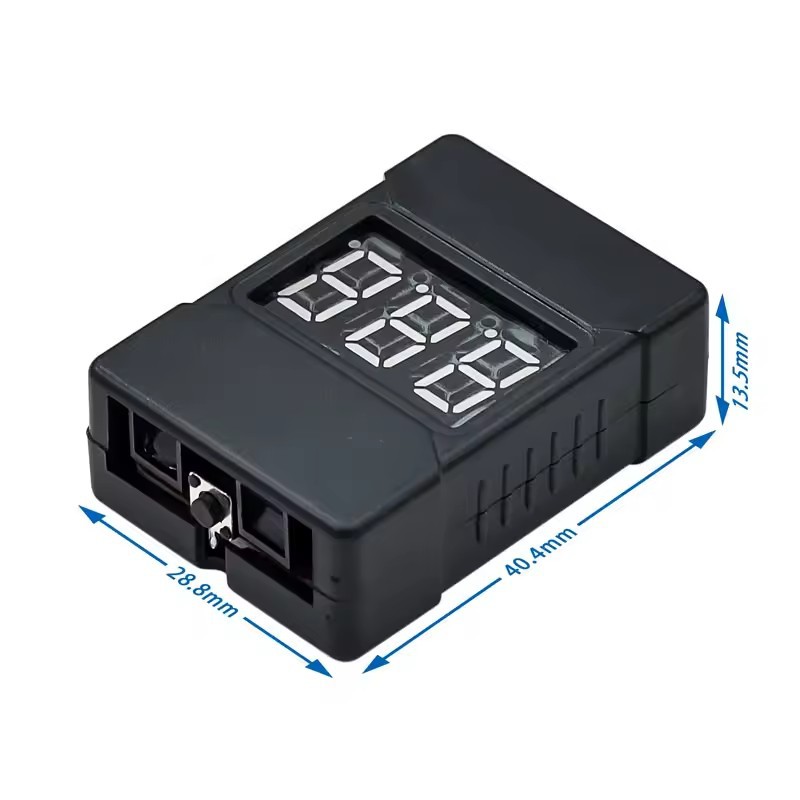 Oike 1-8S 2IN1 Lipo Battery Vo - Drone Battery Voltage Checker 评论和价格