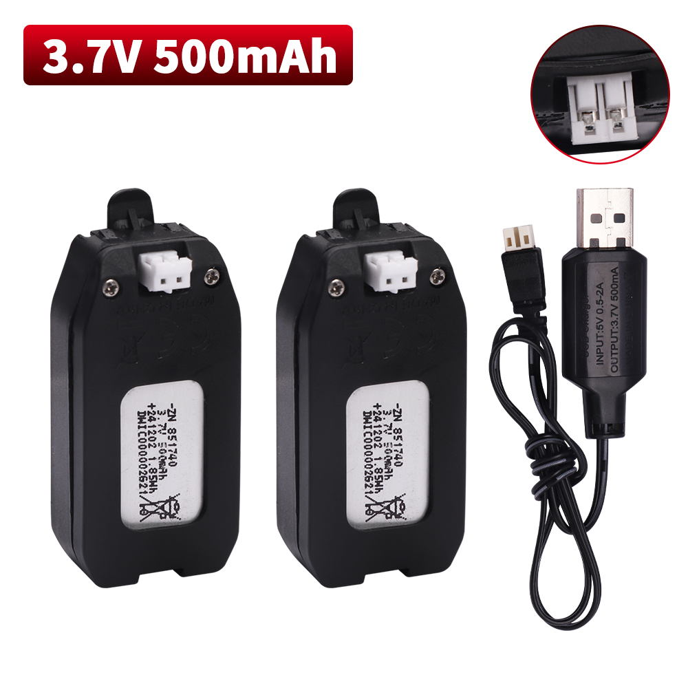 3.7V 500mAh Lithium Battery Fo - Eachine Drone E010 评论和价格